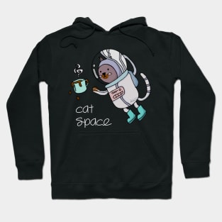 cat space Hoodie